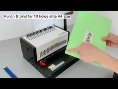 Portable Desktop Binding Equipment 500 Sheets Heavy Duty