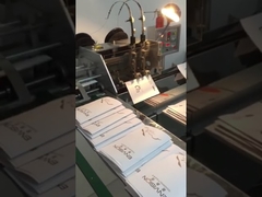 Semi Automatic Saddle Stitching Machine Two Head Hydraulic