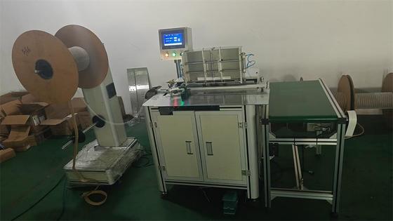 دستگاه صحافی مارپیچ دوبل سیم پیچ کتاب O دستگاه ساخت دفترچه یادداشت دستگاه صحافی مارپیچ سیم فلزی دوبل