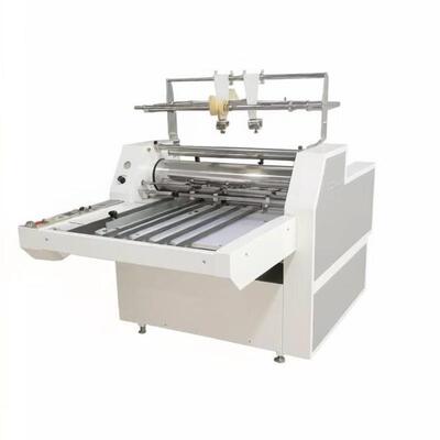 حداکثر پهنای لایه بندی 82CM ورق های کاغذ پنوماتیک کارتن فلمی BOPP حرارتی لامینینگ گرم لامیناتور تجهیزات ماشین